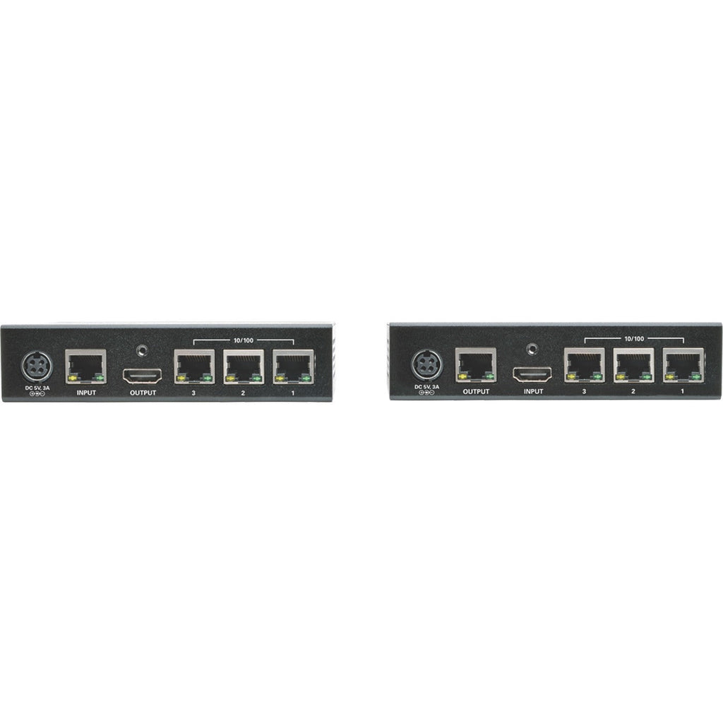 Tripp Lite HDBaseT HDMI Over Cat5e Cat6 Cat6a Extender Kit w/ Ethernet, Serial and IR Control 150m 500ft - 1 Input Device - 1 Output Device - 500 ft RangeNetwork (RJ-45) - 1 x HDMI In - 1 x HDMI Out - - BHDBT-K-E3SI-ER - eCommerce Business Prime