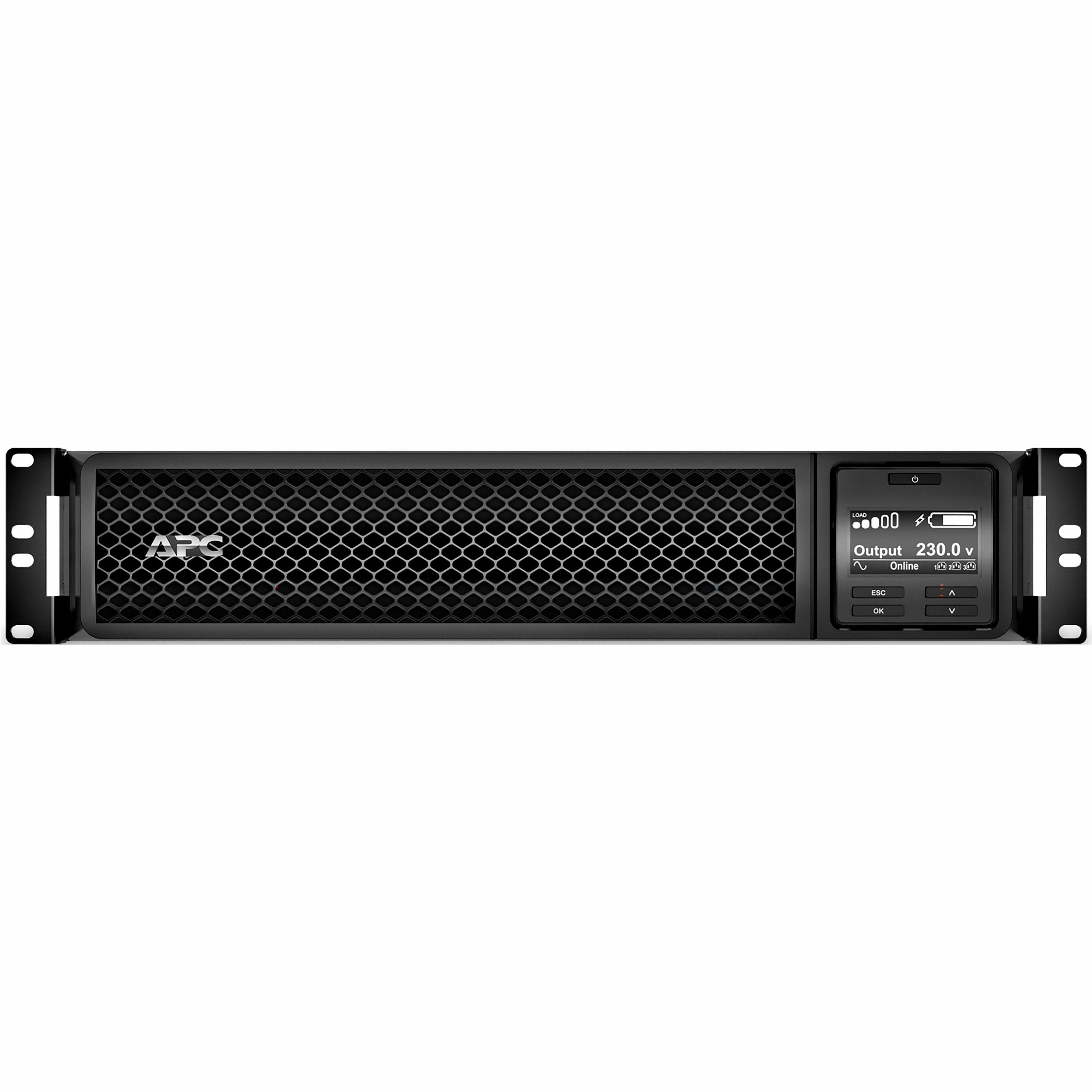 APC by Schneider Electric Smart-UPS SRT 3000VA RM 208/230V IEC - 2U Rack-mountable - 3 Hour Recharge - 4 Minute Stand-by - 208 V AC, 230 V AC Output - SRT3000RMXLW-IEC - eCommerce Business Prime
