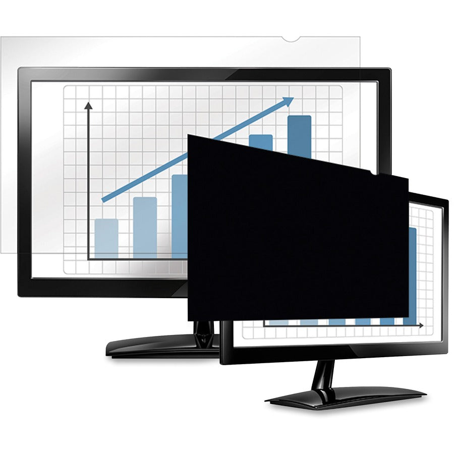Fellowes PrivaScreen&trade; Blackout Privacy Filter - 23.8" Wide - For 23.8" Widescreen LCD Notebook, Monitor - 16:9 - Fingerprint Resistant, Scratch Resistant - Anti-glare - 1 Pack - TAA Compliant - 4816901 - eCommerce Business Prime
