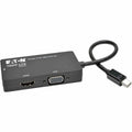 Tripp Lite 6in Mini DisplayPort to VGA / DVI / HDMI Adapter Converter 4Kx 2K 6" - Mini DisplayPort/VGA/DVI/HDMI for Audio/Video Device, Monitor, Tablet, Projector, TV - 1 x Mini DisplayPort Male Digit - P137-06N-HDV-4K - eCommerce Business Prime
