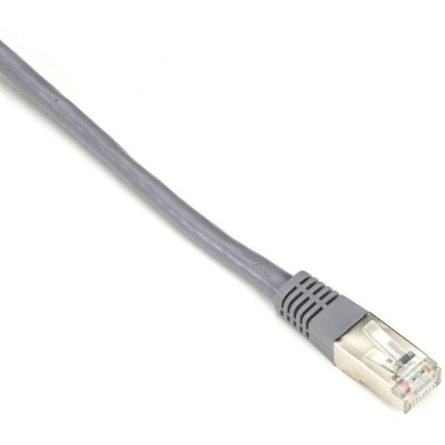 Black Box SlimLine Cat.6 (S/FTP) Patch Network Cable - 15 ft Category 6 Network Cable for Network Device - First End: 1 x RJ-45 Network - Male - Second End: 1 x RJ-45 Network - Male - 1 Gbit/s - Patch - EVNSL0272GY-0015 - eCommerce Business Prime
