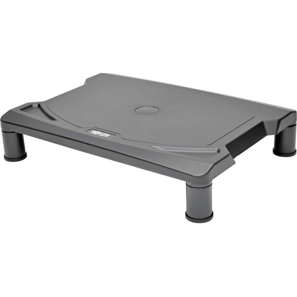 Tripp Lite Universal Monitor Riser Stand Computer Laptop Printers 1.25-5.5" - 40 lb Load Capacity - 5.5" Height x 15.6" Width x 11.3" Depth - Desktop, Tabletop - Black - MR1612 - eCommerce Business Prime