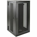 Tripp Lite 26U Wall Mount Rack Enclosure Server Cabinet Swinging Hinged Door Deep - For UPS - 26U Rack Height x 19" Rack Width x 24.50" Rack Depth - Wall Mountable - Black - Steel - 250 lb Maximum Wei - SRW26USDP - eCommerce Business Prime