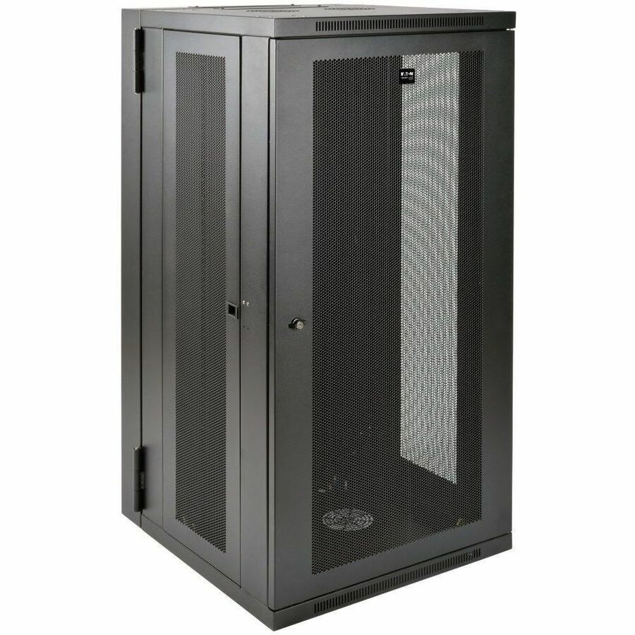 Tripp Lite 26U Wall Mount Rack Enclosure Server Cabinet Swinging Hinged Door Deep - For UPS - 26U Rack Height x 19" Rack Width x 24.50" Rack Depth - Wall Mountable - Black - Steel - 250 lb Maximum Wei - SRW26USDP - eCommerce Business Prime