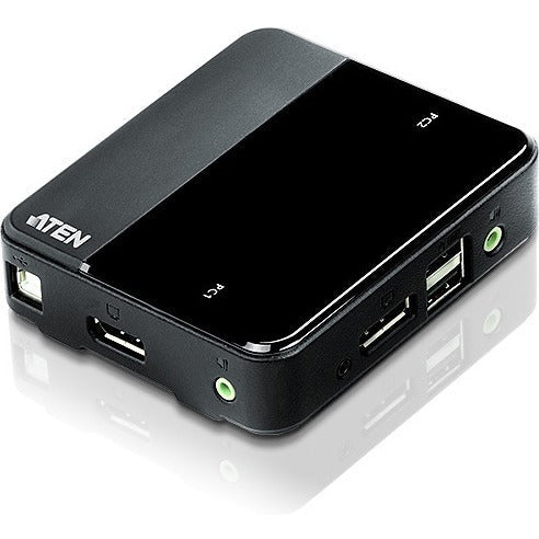 ATEN CS782DP 2-Port USB DisplayPort KVM Switch - 2 Computer(s) - 1 Local User(s) - 4096 x 2160 - 4 x USB - Rack-mountable - 3 x DisplayPort - CS782DP - eCommerce Business Prime
