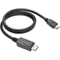 Tripp Lite 3ft DisplayPort to HDMI / DP to HDMI Adapter Active Converter DP 1.2 M/M - DisplayPort/HDMI for Audio/Video Device, Monitor, Projector, TV, Graphics Card - 3 ft - 1 x DisplayPort Male Digit...  - P582-003-V2 - eCommerce Business Prime