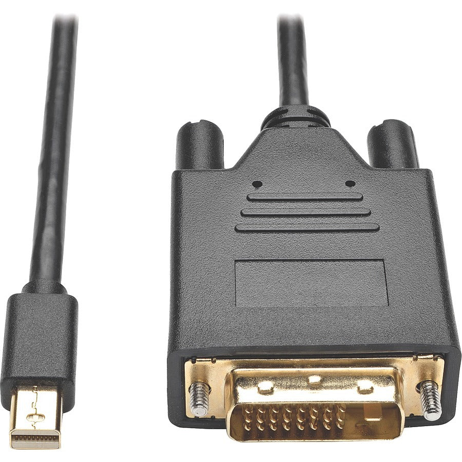Tripp Lite 3ft Mini DisplayPort to DVI Adapter Active Converter mDP to DVI 1920 x 1080 DPort 1.2 M/M - DisplayPort/DVI-D for Video Device, Projector, TV, Graphics Card, Monitor - 3 ft - 1 x DVI-D (Dua - P586-003-DVI-V2 - eCommerce Business Prime