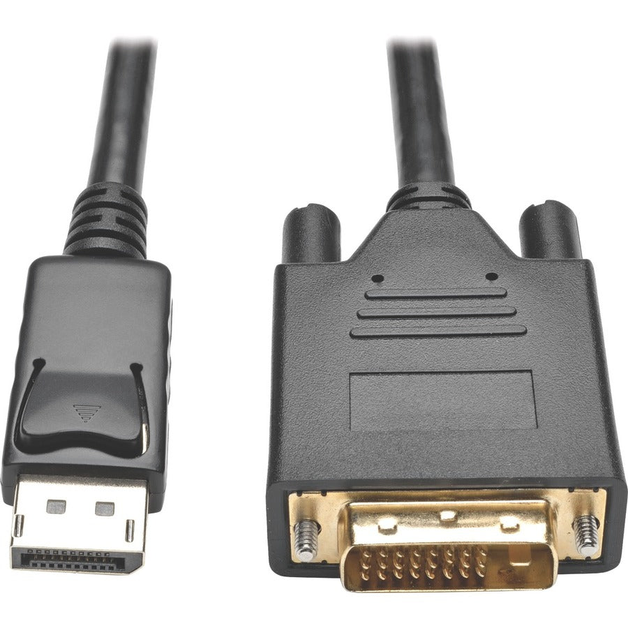 Tripp Lite 6ft DisplayPort to DVI / DP to DVI Adpater Active Converter DPort 1.2 M/M - DisplayPort/DVI for Video Device, Monitor, Projector, TV, Graphics Card - 6 ft - 1 x DisplayPort Male Digital Vid...  - P581-006-V2 - eCommerce Business Prime