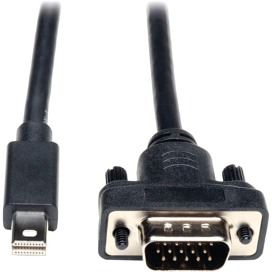 Tripp Lite 10ft Mini DisplayPort to VGA Adapter Active Converter mDP to VGA 1920 x 1200 DPort 1.2 M/M - DisplayPort/VGA for Video Device, Projector, TV, Graphics Card, Monitor - 10 ft - 1 x HD-15 Male - P586-010-VGA-V2 - eCommerce Business Prime