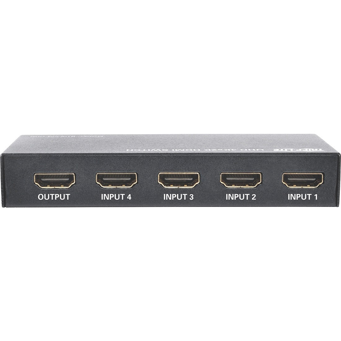 Tripp Lite 4-Port HDMI Switch for Video & Audio 4K x 2K UHD 60 Hz w Remote - 3840 × 2160 - 4K - 4 x 1 - Display, Blu-ray Disc Player, Computer, Gaming Console, Satellite Receiver, DVR - 1 x HDMI Out - B119-004-UHD - eCommerce Business Prime