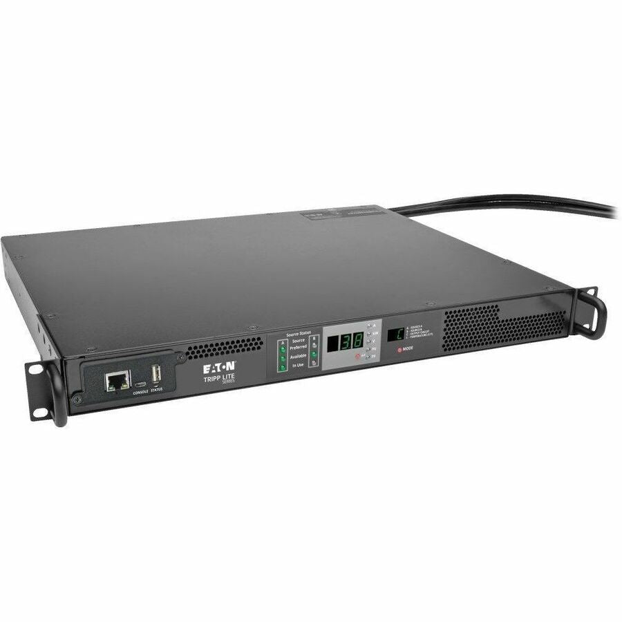 Tripp Lite PDU Monitored Horizontal 3.3/3.8KW 208/240V ATS L6-20R L6-20P 1U - 3.80 kVA - 1U - PDUMNH20HVAT - eCommerce Business Prime
