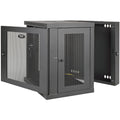 Tripp Lite 12U Wall Mount Rack Enclosure Server Cabinet Swinging Hinged Door Deep - For UPS - 12U Rack Height x 19" Rack Width x 24.50" Rack Depth - Wall Mountable - Black - 200 lb Maximum Weight Capa - SRW12USDP - eCommerce Business Prime