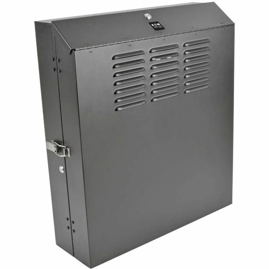 Tripp Lite 4U Wall Mount Low Profile Secure Rack Enclosure Cabinet Vertical - For Patch Panel, LAN Switch - 4U Rack Height x 19" Rack Width x 20" Rack Depth - Wall Mountable - Black Powder Coat - Stee - SRWF4U - eCommerce Business Prime