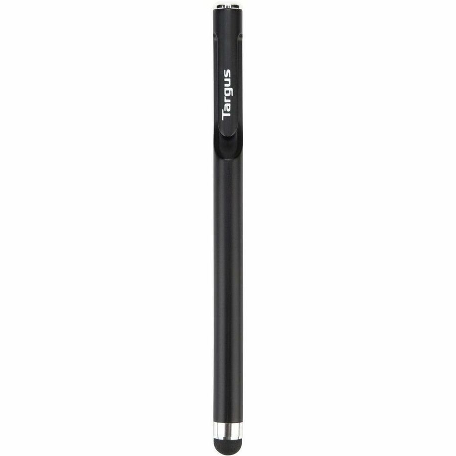 Targus Antimicrobial Smooth Gliding Standard Stylus - Capacitive Touchscreen Type Supported - Black - Smartphone, Tablet Device Supported - AMM165US - eCommerce Business Prime