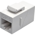 Tripp Lite Cat6 Straight-Through Modular In-Line Snap-In Coupler (RJ45 F/F), White - 1 x RJ-45 Network Female - 1 x RJ-45 Network Female - Gold Contact - White - TAA Compliant - N235-001-WH - eCommerce Business Prime