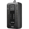 CyberPower EC750GTAA TAA Compliant UPS Systems - 750VA/450W, 120 VAC, NEMA 5-15P, Compact, 12 Outlets, PowerPanel&reg; Personal, $100000 CEG, 3YR Warranty - EC750GTAA - eCommerce Business Prime