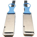 Tripp Lite QSFP28 to QSFP28 100GbE Passive DAC Copper InfiniBand Cable QSFP-100G-CU2M Compatible (M/M), 2 m (6 ft) - InfiniBand for Network Device - 12.50 GB/s - 6.56 ft - 1 x QSFP+ Male Network - 1 x...  - N282-02M-28-BK - eCommerce Business Prime