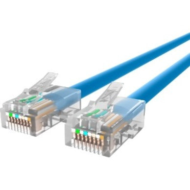 Belkin CAT6 Ethernet Patch Cable, RJ45, M/M A3L980-04-BLU - 4 ft Category 6 Network Cable for Network Device, Notebook, Modem, Router - First End: 1 x RJ-45 Network - Male - Second End: 1 x RJ-45 Netw - A3L980-04-BLU - eCommerce Business Prime