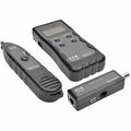 Tripp Lite Cable Tester Wire Tracker Length Fault Location RJ45 RJ11 BNC USB - Open Circuit Testing, Short Circuit Testing, Reversed Pair Testing, Network Testing, Fiber Optic Cable Testing, LAN Cable...  - T010-001-K - eCommerce Business Prime