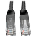 Tripp Lite 7ft Cat6 Gigabit Molded Patch Cable RJ45 M/M 550MHz 24 AWG Black - 7 ft Category 6 Network Cable for Network Device, Router, Modem, Blu-ray Player, Printer, Computer - First End: 1 x RJ-45 ...  - N200-007-BK