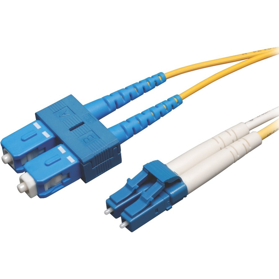 Tripp Lite 20M Duplex Singlemode 9/125 Fiber Optic Patch Cable LC/SC 65' 65ft 20 Meter - 65.60 ft Fiber Optic Network Cable for Network Device, Patch Panel, Switch - First End: 2 x LC Network - Male -...  - N366-20M - eCommerce Business Prime
