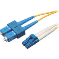 Tripp Lite 50M Duplex Singlemode 9/125 Fiber Optic Patch Cable LC/SC 164' 164ft 50 Meter - 164 ft Fiber Optic Network Cable for Network Device, Patch Panel, Switch - First End: 2 x LC Network - Male -...  - N366-50M - eCommerce Business Prime