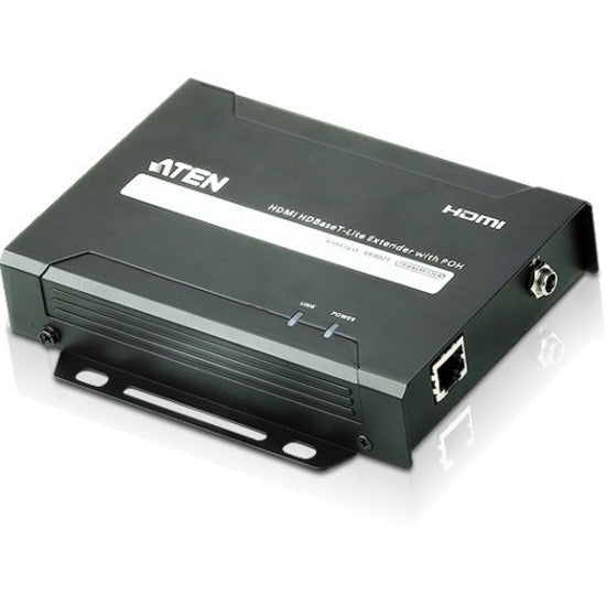 ATEN HDMI HDBaseT-Lite Transmitter with POH (HDBaseT Class B)-TAA Compliant - 1 Input Device - 229.66 ft Range - 1 x Network (RJ-45) - 1 x HDMI In - 4K - 4096 x 2160 - Twisted Pair - Category 6a - Rac...  - VE802T - eCommerce Business Prime