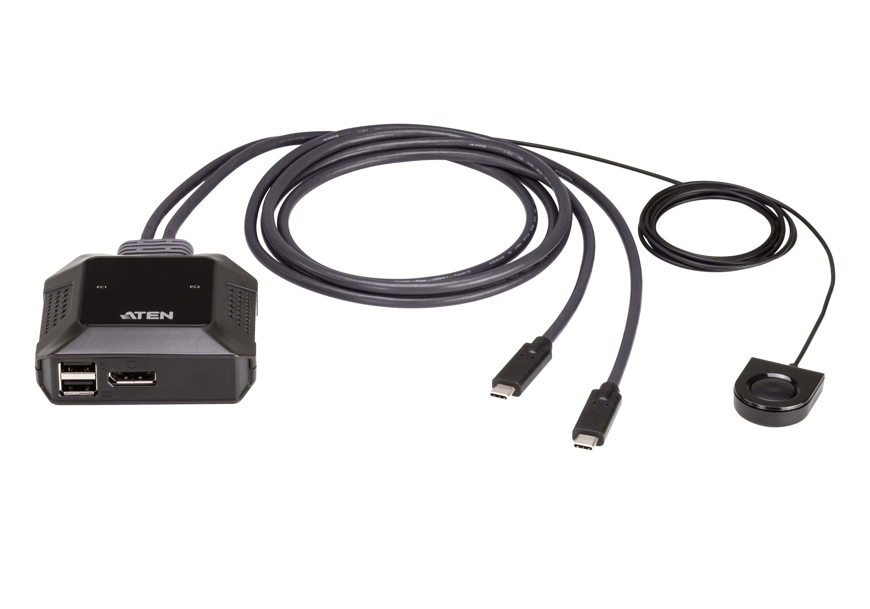 ATEN US3312 KVM switch Black - US3312 - eCommerce Business Prime