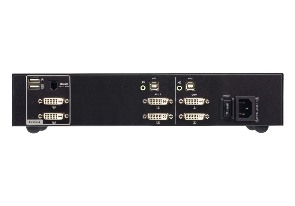 ATEN CS1142D4 KVM switch Rack mounting Black ATEN