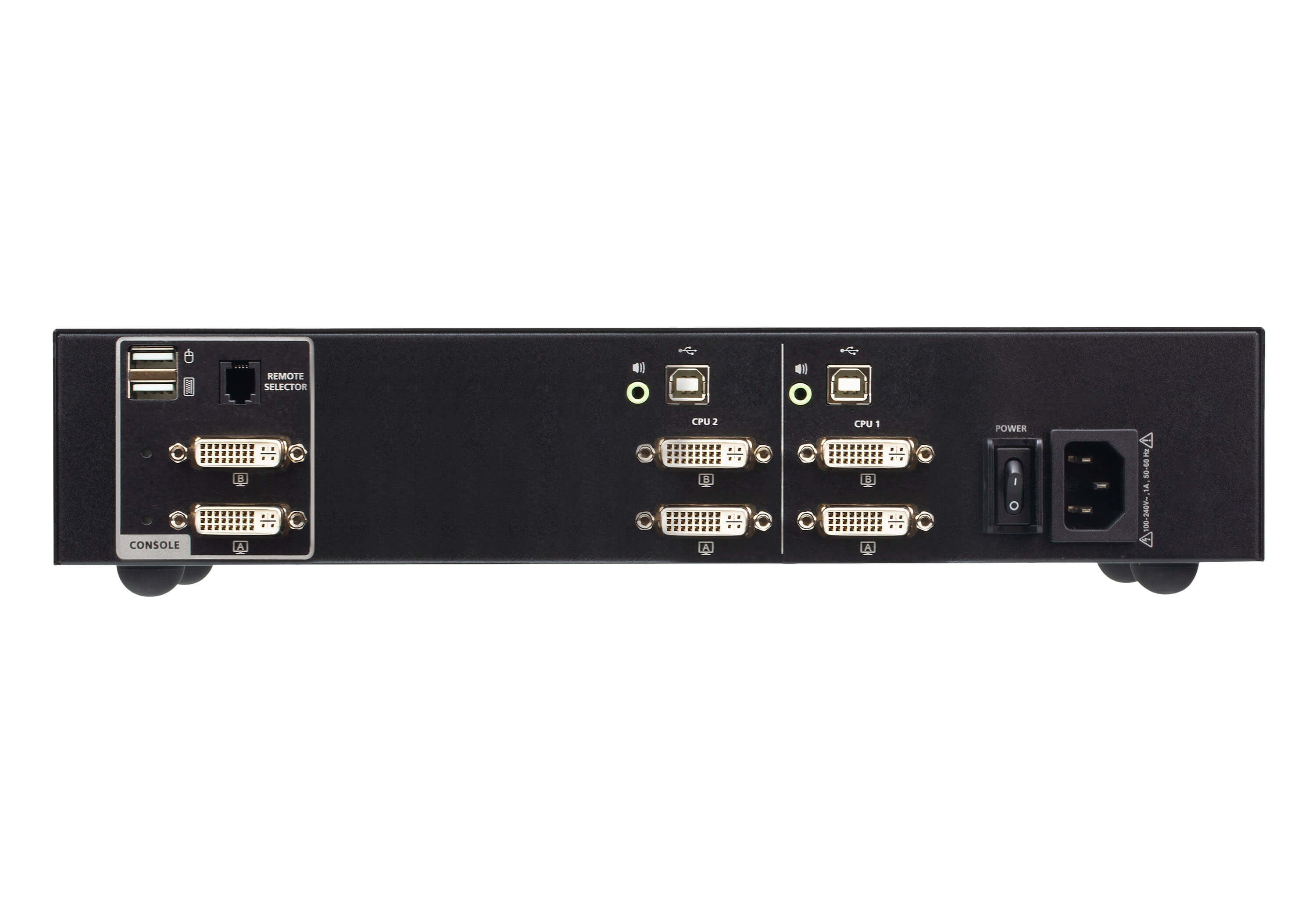 ATEN CS1142D4 KVM switch Rack mounting Black ATEN