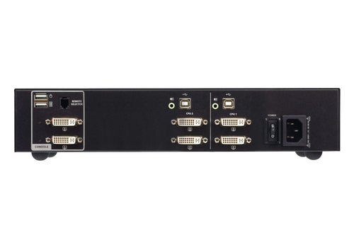 ATEN CS1142D4 KVM switch Rack mounting Black ATEN