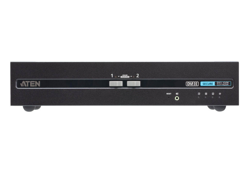 ATEN CS1142D4 KVM switch Rack mounting Black ATEN
