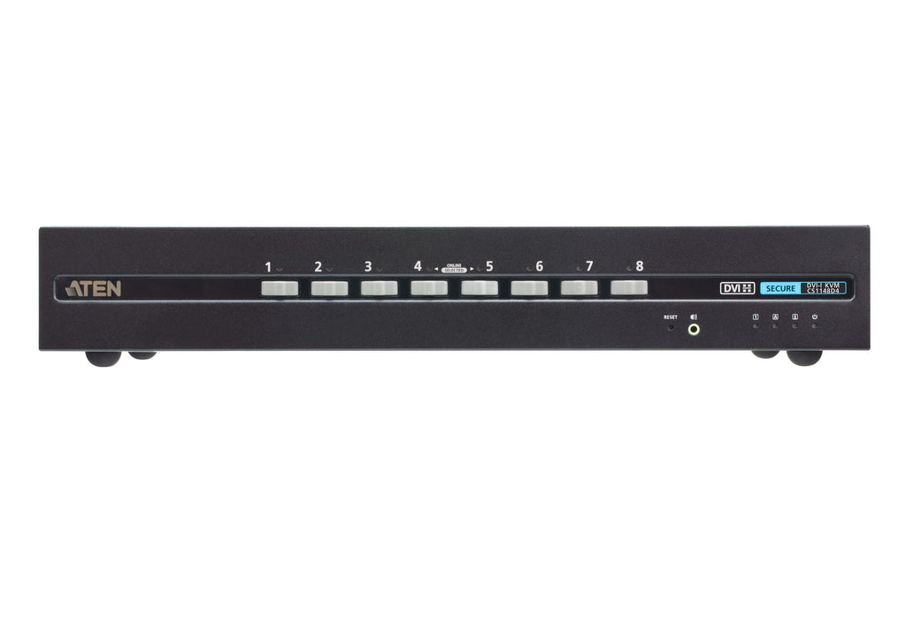 ATEN CS1148D4 KVM switch Rack mounting Black ATEN
