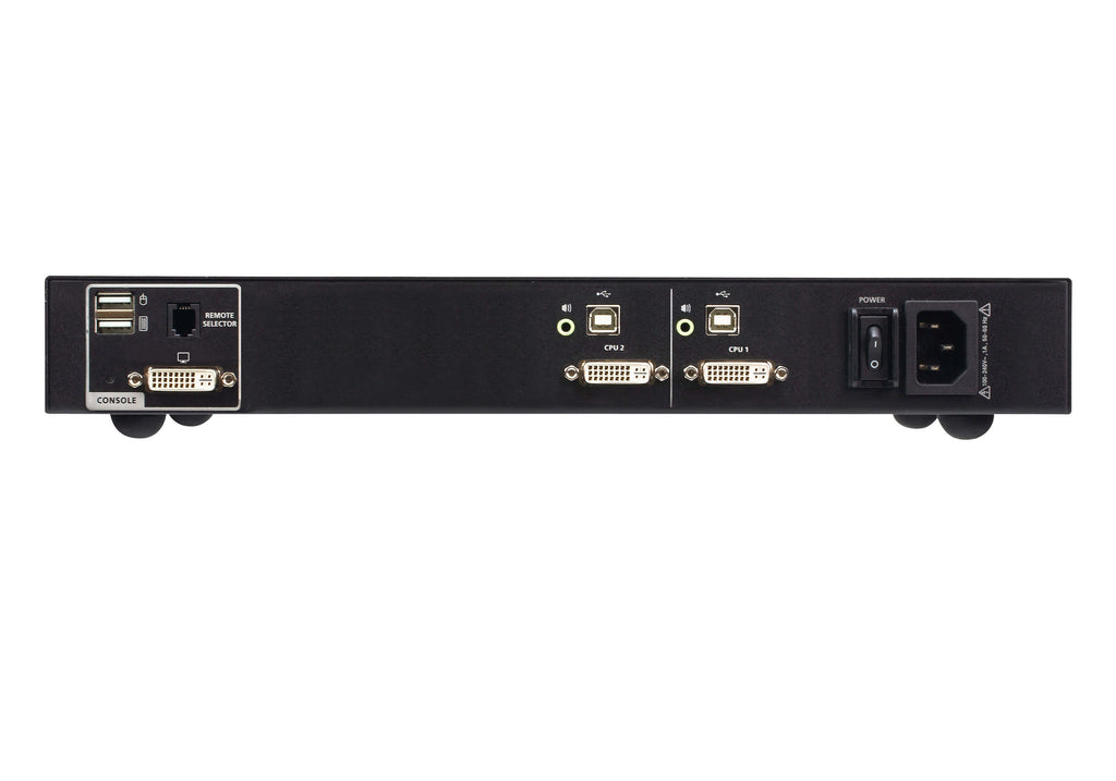 ATEN CS1182D4 KVM switch Rack mounting Black ATEN
