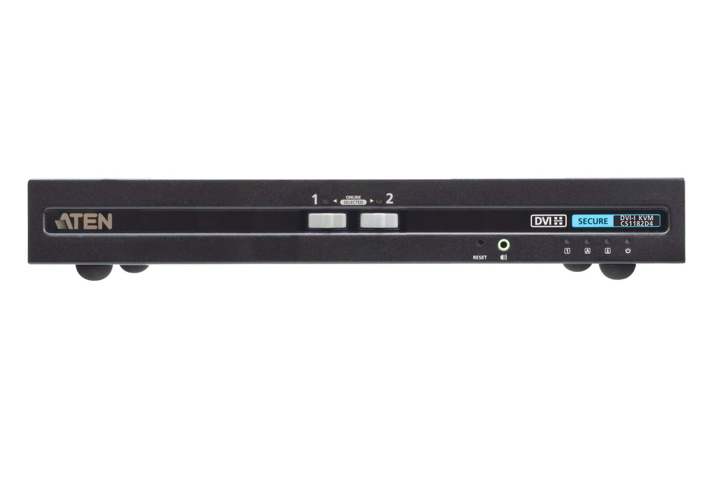 ATEN CS1182D4 KVM switch Rack mounting Black ATEN