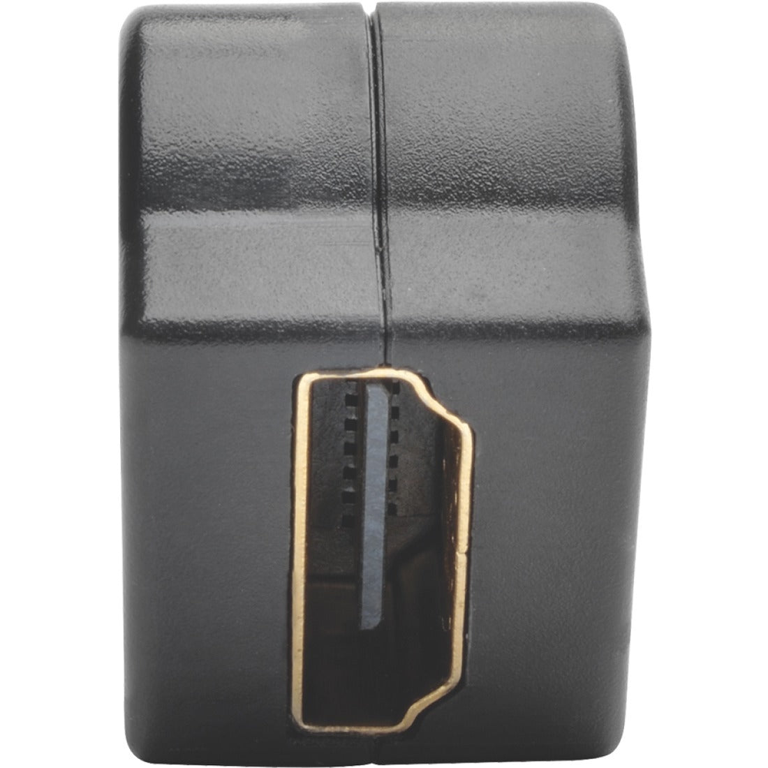 Tripp Lite HDMI Coupler Keystone Panel Mount Angled All-in One F/F Black - 1 x HDMI Female Digital Audio/Video - 1 x HDMI Female Digital Audio/Video - Gold Plated Connector - Black - P164-000-KPA-BK - eCommerce Business Prime
