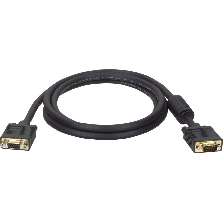 Tripp Lite 15ft VGA Coax Monitor Extension Cable with RGB High Resolution HD15 M/F 1080p 15' - Coaxial for Monitor - Extension Cable - 10.01 ft - 1 x HD-15 Male Digital Audio/Video - 1 x HD-15 Female ...  - P500-015 - eCommerce Business Prime