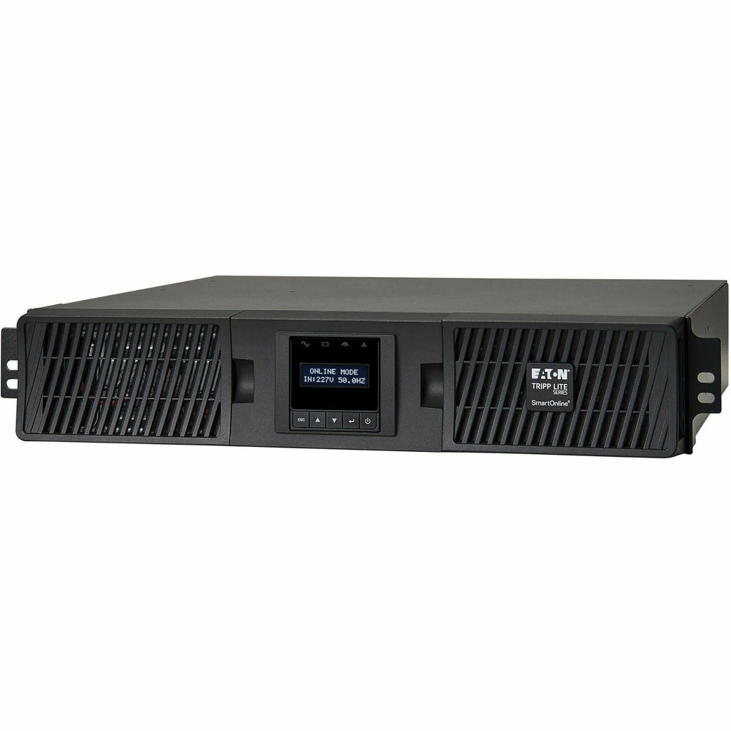 Tripp Lite 208/230V 1000VA 900W Double-Conversion UPS - 6 Outlets, Extended Run, Card Slot, LCD, USB, DB9, 2U - 2U Rack-mountable - 4.10 Hour Recharge - 4.70 Minute Stand-by - 230 V AC Output - SUINT1000LCD2U - eCommerce Business Prime