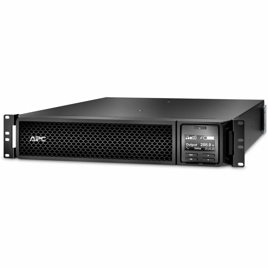 APC by Schneider Electric Smart-UPS SRT 3000VA RM 208V Network Card - 2U Rack-mountable - 3 Hour Recharge - 208 V AC Input - 208 V AC Output - 2 x NEMA L6-20R, 1 x NEMA L6-30R - SRT3000RMXLT-NC - eCommerce Business Prime