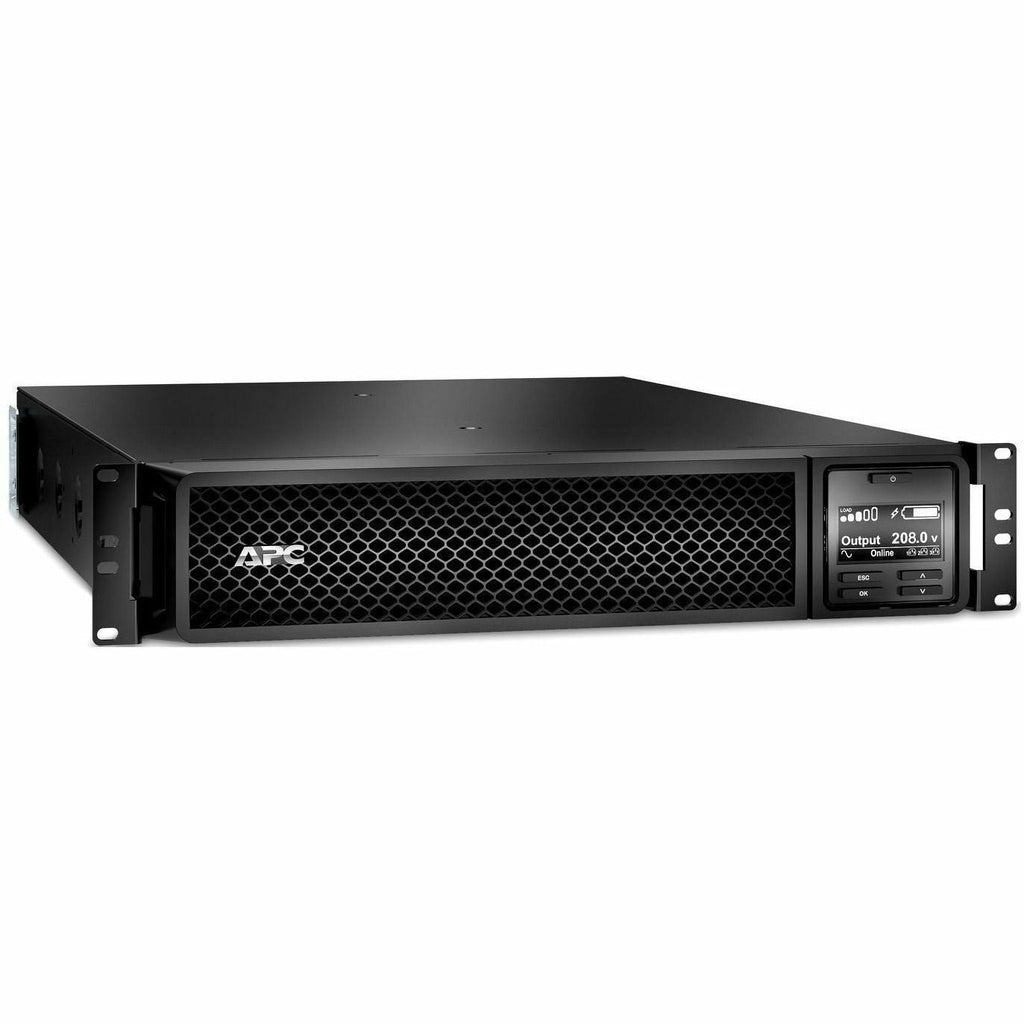 APC by Schneider Electric Smart-UPS SRT 3000VA RM 208V Network Card - 2U Rack-mountable - 3 Hour Recharge - 208 V AC Input - 208 V AC Output - 2 x NEMA L6-20R, 1 x NEMA L6-30R - SRT3000RMXLT-NC - eCommerce Business Prime