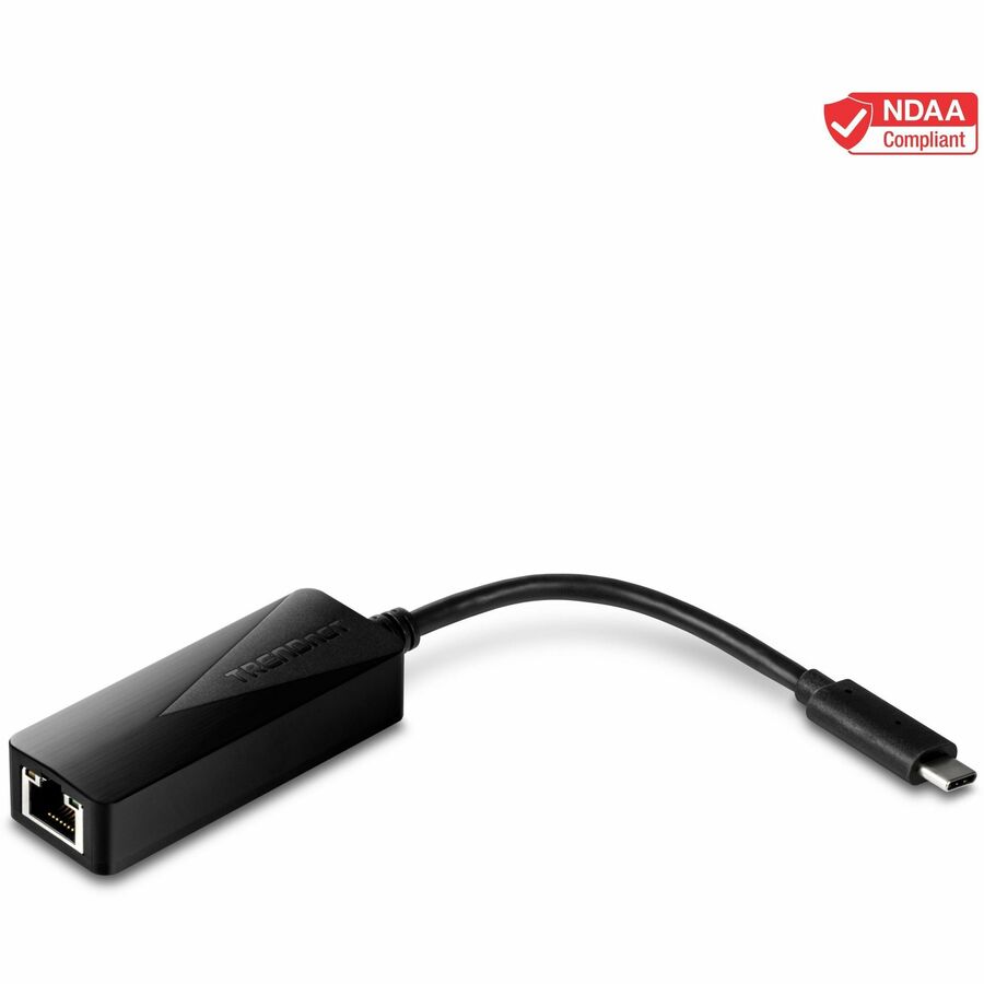 TRENDnet USB Type-C to Gigabit Ethernet LAN Wired Network Adapter for Windows & Mac; Compatible with Windows 10; and Mac OS X 10.6 and Above; Energy Saving; 5 inch length; TUC-ETG - USB-C to Gigabit E...  - TUC-ETG - eCommerce Business Prime