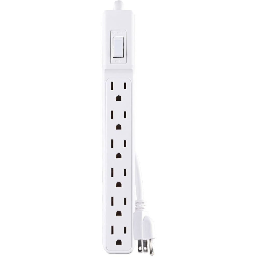 CyberPower MP1044NN Multipack - (2) 6-Outlet Power Strips, White, 2ft Cord, 1 Year Limited Warranty - MP1044NN - eCommerce Business Prime