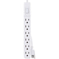 CyberPower MP1044NN Multipack - (2) 6-Outlet Power Strips, White, 2ft Cord, 1 Year Limited Warranty - MP1044NN - eCommerce Business Prime