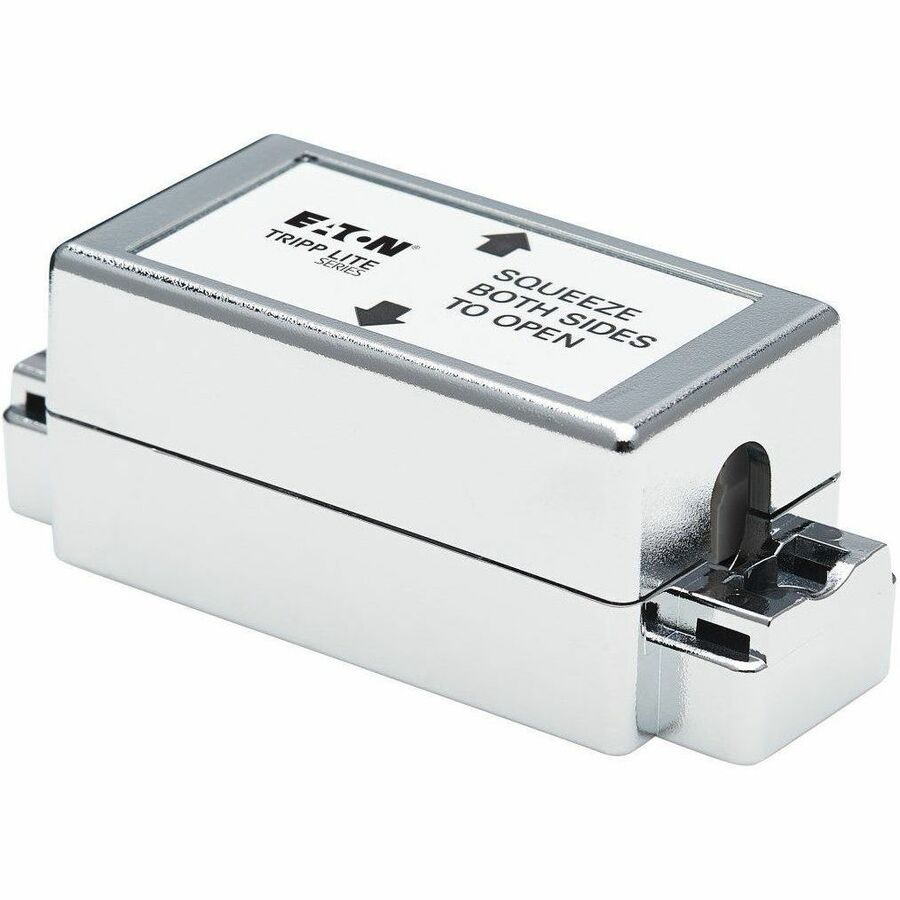 Tripp Lite Cat5e/6 110 Style Punch Down Coupler Shielded Junction Box TAA - Silver - ABS Plastic - N237-001-SH - eCommerce Business Prime