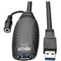 Tripp Lite 15M USB 3.0 Active Superspeed Extension Repeater Cable USB-A M/F - USB for Desktop Computer - 640 MB/s - Extension Cable - 49.21 ft - 1 x Type A Male USB - 1 x Type A Female USB - Nickel Pl...  - U330-15M - eCommerce Business Prime