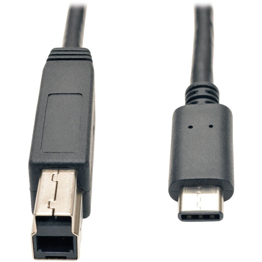 Tripp Lite 3ft USB 3.1 Gen 2 USB-C to USB-B Cable 10 Gbps M/M Fast Charging - USB for Smartphone, Hard Drive, Hub, Notebook, Tablet - 1.25 GB/s - 2.95 ft - 1 x Type C Male USB - 1 x Type B Male USB - ...  - U422-003-G2 - eCommerce Business Prime