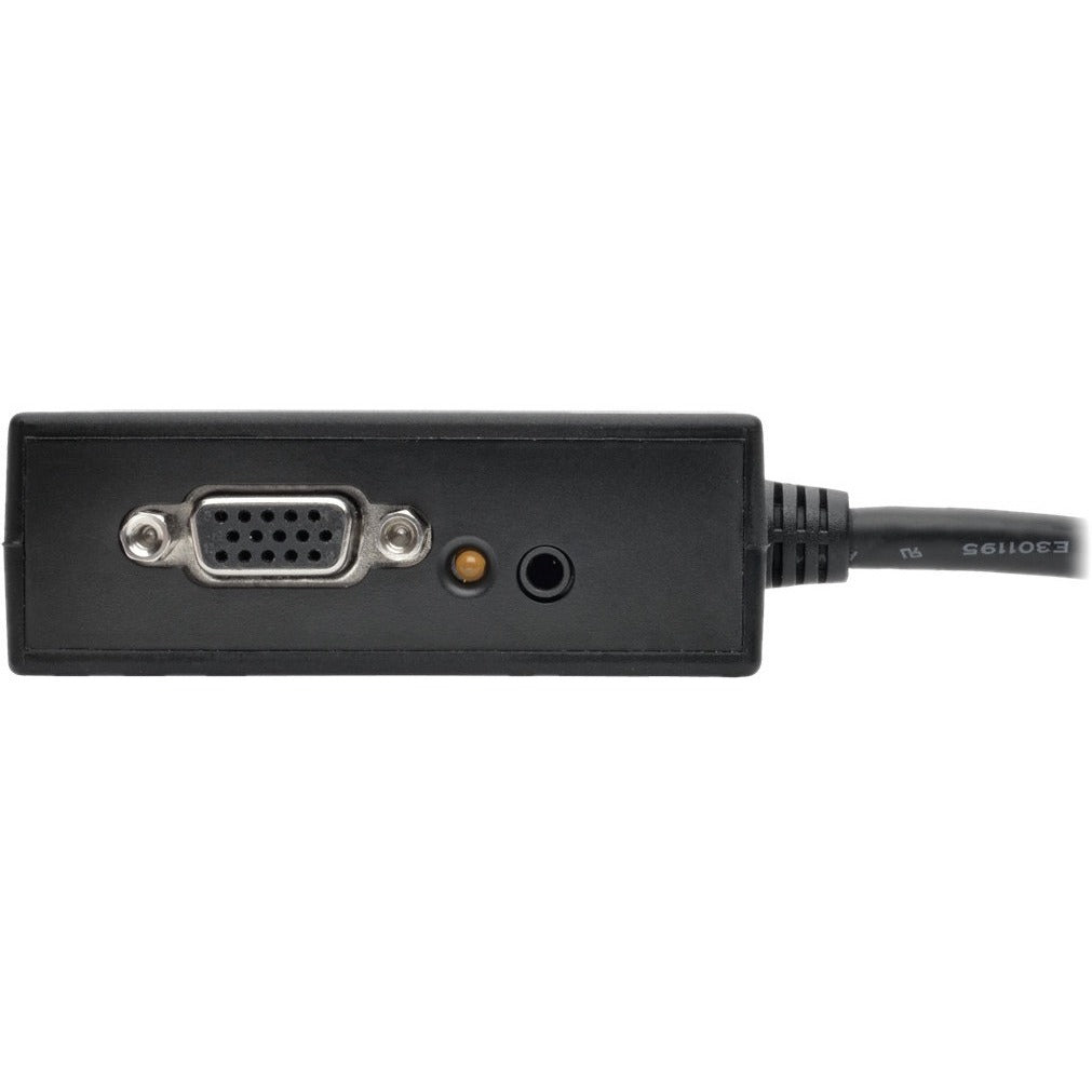 Tripp Lite HDMI to VGA + Audio Adapter Converter Splitter 2-Port 1080p TAA - Audio Line In - Audio Line Out - HDMI In - VGA Out - P131-06N-2VA-U - eCommerce Business Prime