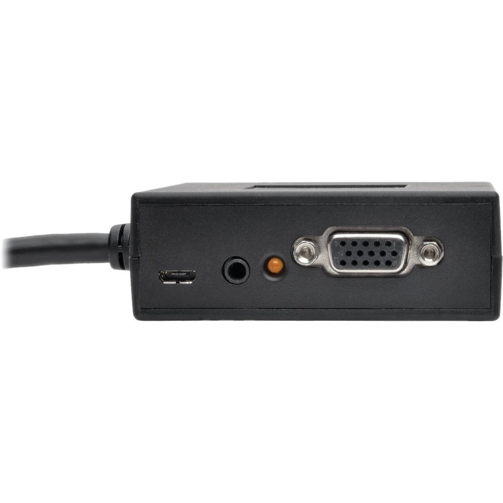 Tripp Lite HDMI to VGA + Audio Adapter Converter Splitter 2-Port 1080p TAA - Audio Line In - Audio Line Out - HDMI In - VGA Out - P131-06N-2VA-U - eCommerce Business Prime