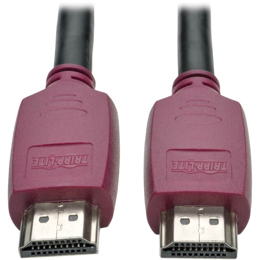 Tripp Lite 3ft Premium Hi-Speed HDMI Cable with Gripping Connectors 4K x 2K @ 60Hz UHD 3' - HDMI for Projector, Monitor, TV, Audio/Video Device, Home Theater System, iPad, A/V Receiver, Blu-ray Player...  - P569-003-CERT - eCommerce Business Prime