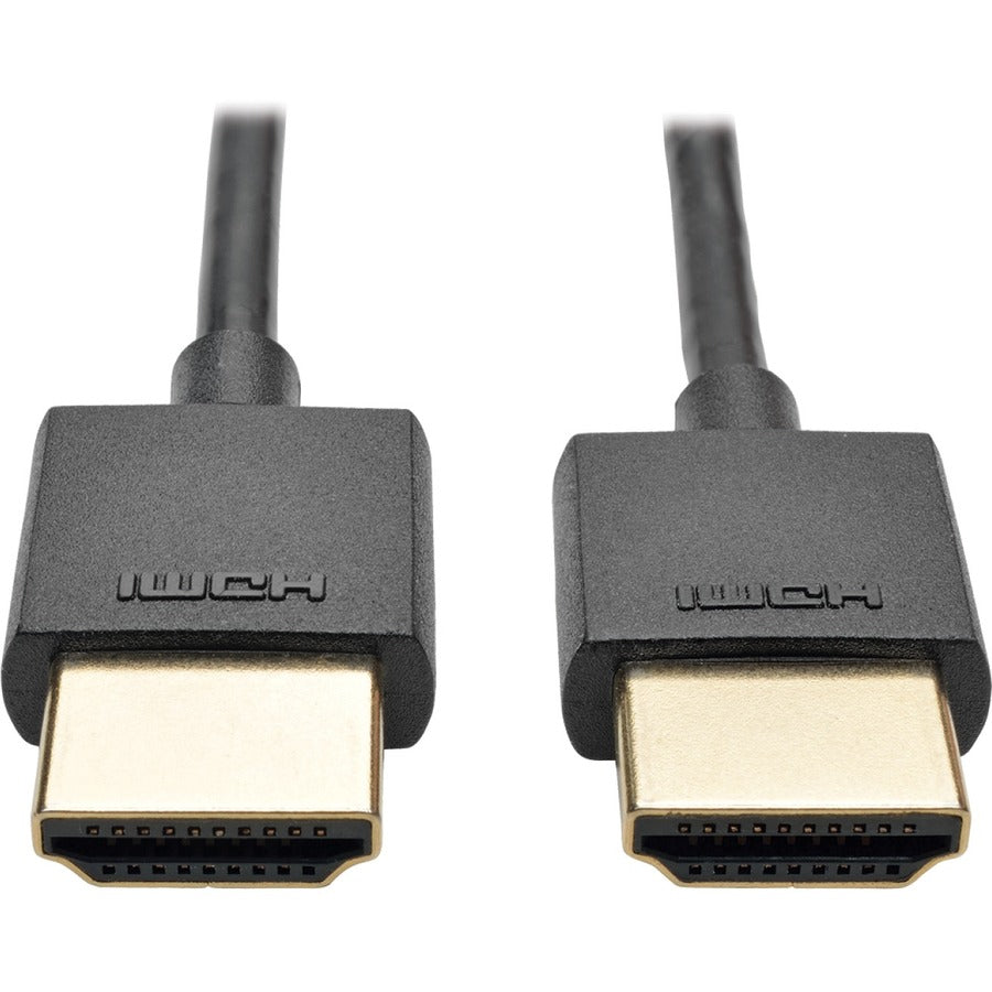 Tripp Lite 3ft Hi-Speed HDMI Cable w/ Ethernet Digital Video UHD Slim 4K x 2K 3' - HDMI for Projector, Monitor, TV, Home Theater System, Audio/Video Device, iPad, A/V Receiver, Blu-ray Player, Gaming ...  - P569-003-SLIM - eCommerce Business Prime
